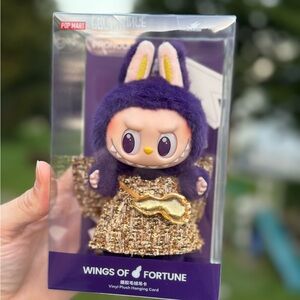 LABUBU * PRONOUNCE - WINGS OF FORTUNE Vinyl Plush Hanging Card